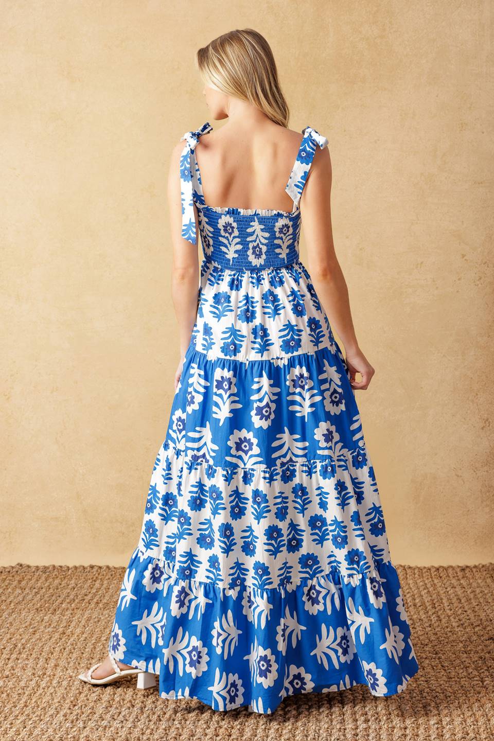 GLAMOUR IN MOTION WOVEN MAXI DRESS Flying Tomato